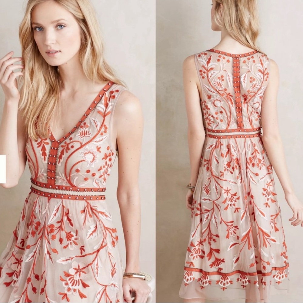 Anthropologie Moulinette Soeurs Alicante Dress